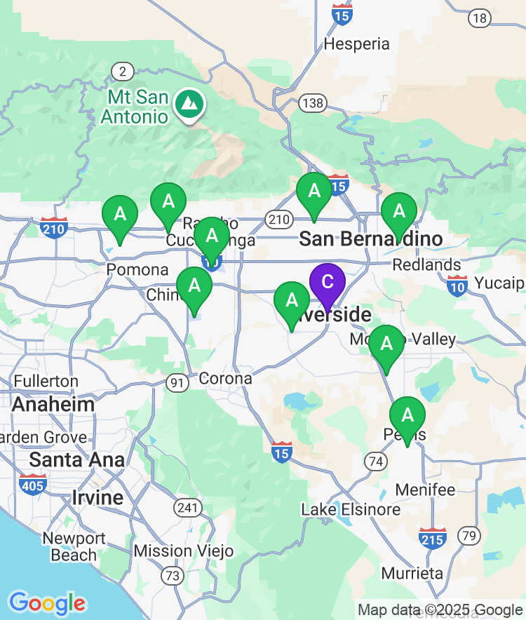 Riverside Available Airport Options
